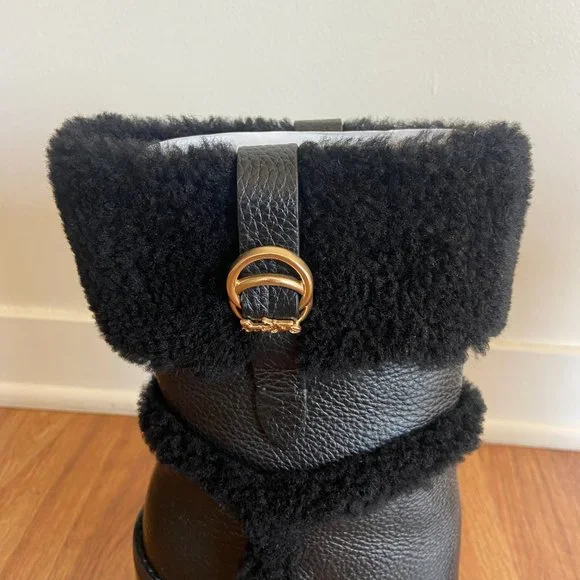 Coach Harlie Bootie, Black, Size 8
